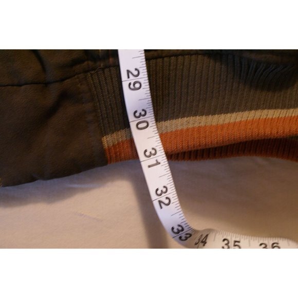 Men's Sean‎ John Faux Suede Bomber Jacket Long Sleeve Size XL - Picture 11 of 12